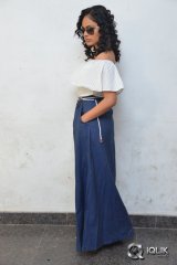 Nandita Swetha at Ekkadiki Pothavu Chinnavada Movie Promotions